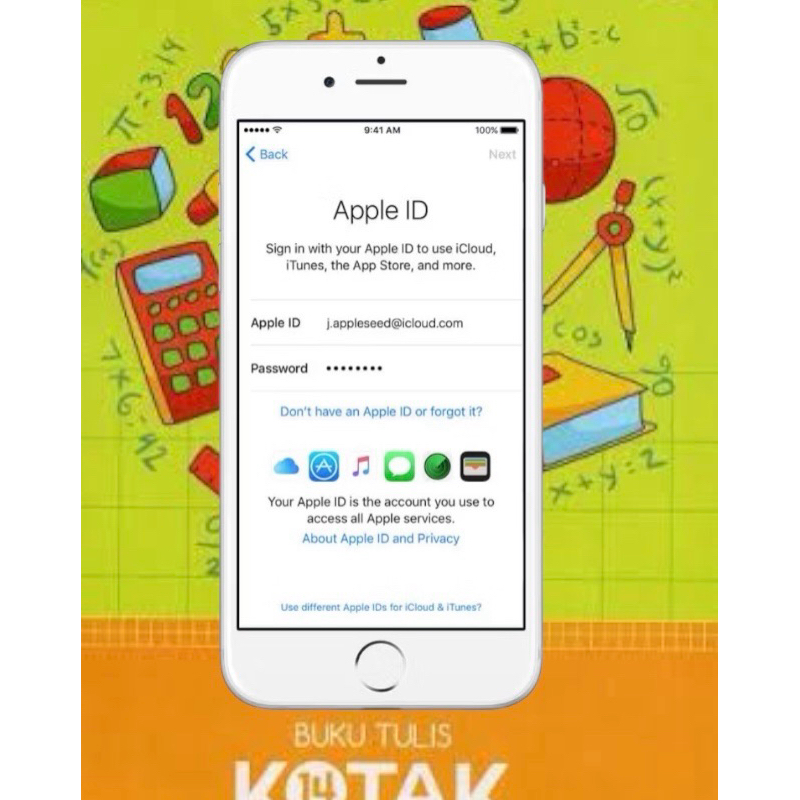 

ID APPLE dan Icloud Baca Deskripsi