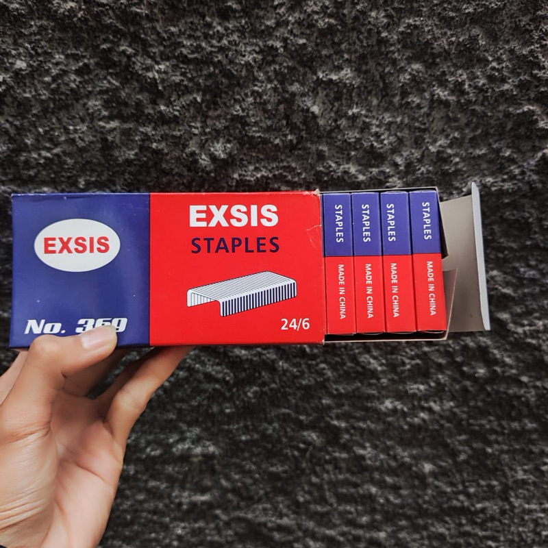 

[per PAK/ 10ktk dlm] Isi staples BESAR murah EDS