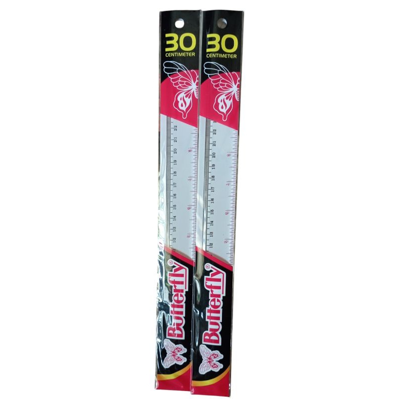 

Penggaris atom butterfly 30cm / per pcs