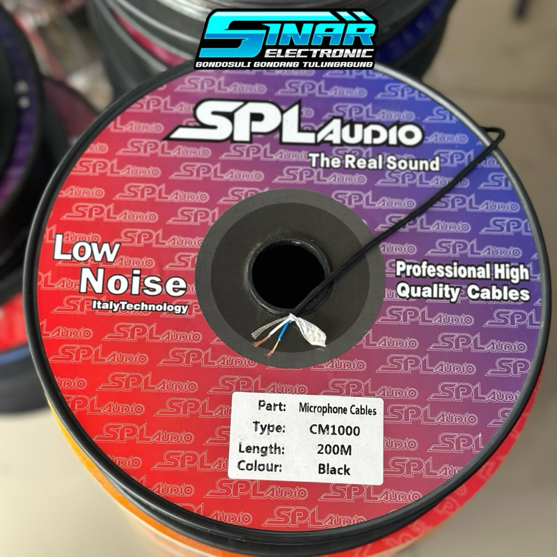 Kabel SPL AUDIO CM1000 1ROL [200M] SKEREM ORIGINAL