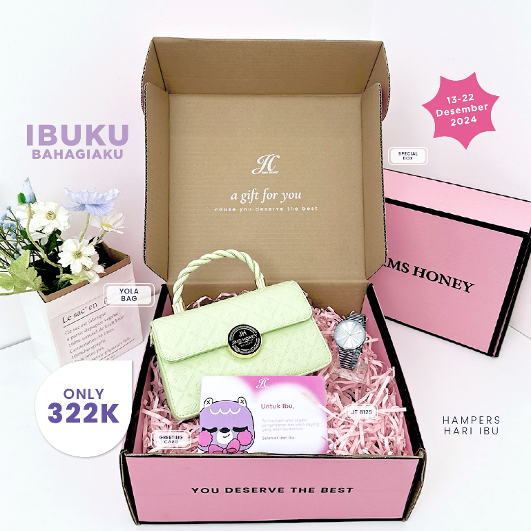 

JIMS HONEY Hampers - Gift Ibuku Bahagiaku - Kado Hari Ibu