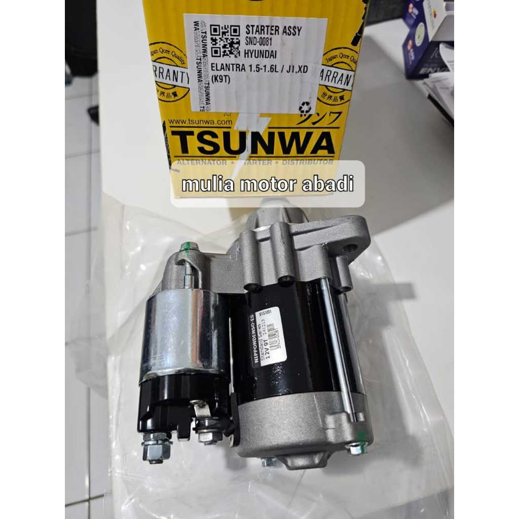 Dinamo starter hyundai Elantra tsunwa