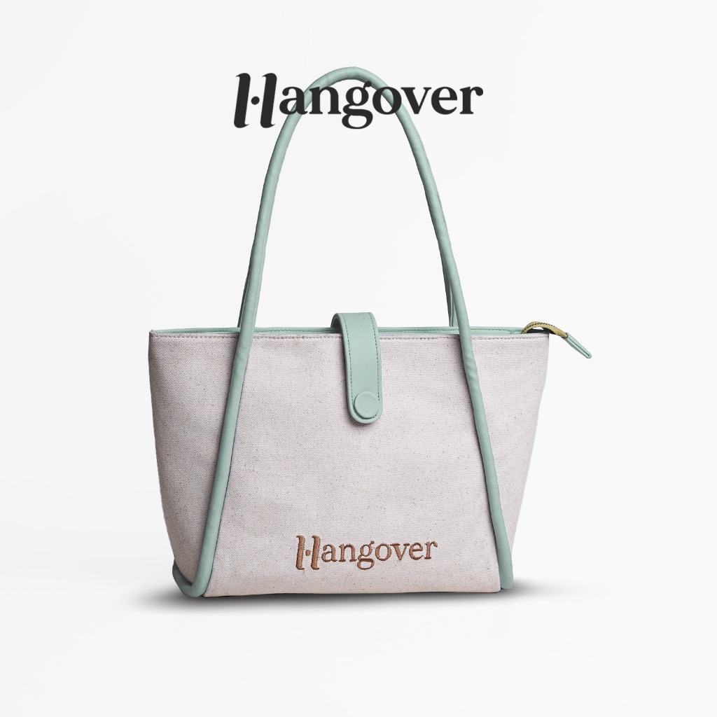 HANGOVER Winsome Lime Green Tote Bag Tas Wanita Original