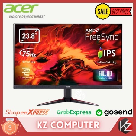 ACER GAMING MONITOR Nitro VG240Y X1 200Hz Built in Speaker IPS Nitro VG240Y-X1