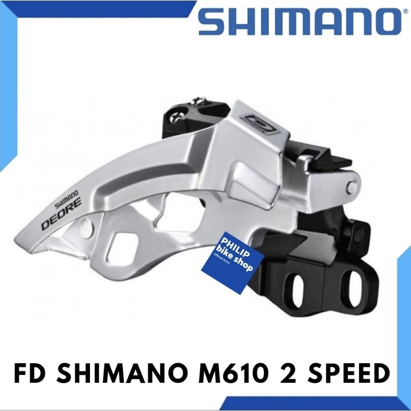Front Derailleur FD Shimano M610 E-Type 2 Speed Original Japan