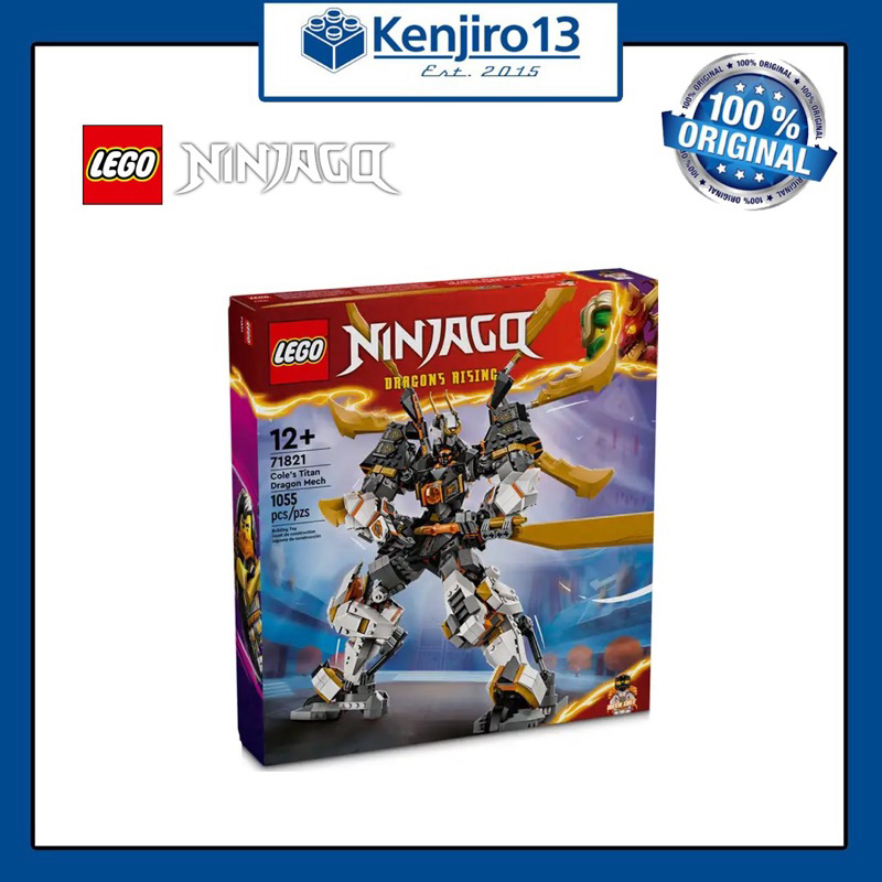 Lego Ninjago 71821 Cole's Titan Dragon Mech