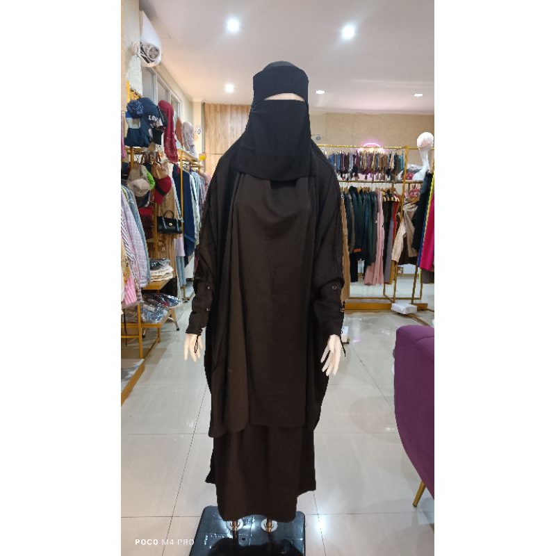 set french khimar+rok