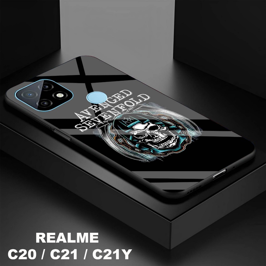 Softcase Kaca Kilau Realme C20 / C21 C21Y - Softcase Kaca Realme C20 / C21 C21Y - Softcase Kaca Kila