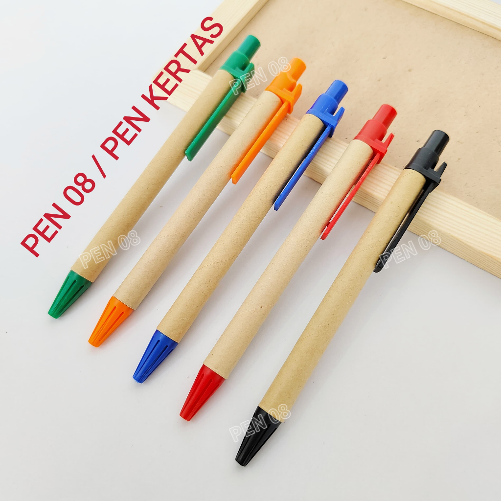 

Pen 08 / Pen Kertas / Pulpen Kertas / Pen Plastik / Pulpen Plastik / Pen Souvenir /Pulpen Souvenir / Pen Promosi / Pulpen Promosi / Pen Murah / Pen Cantik / Pen Tulis / Pulpen Souvenir Pernikahan / Pulpen Perusahaan / Pen Cusrom logo Nama Tulisan