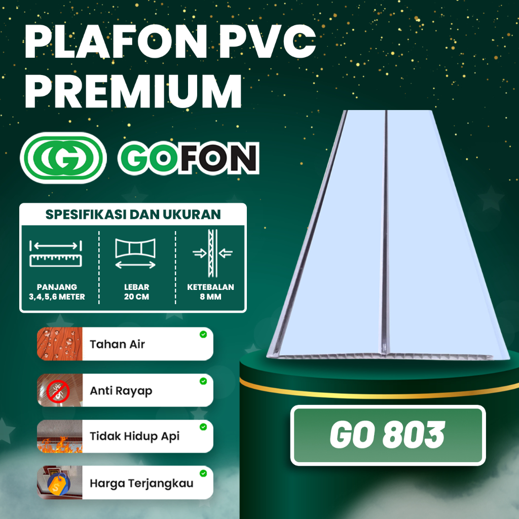 Plafon PVC Palembang Mewah Premium