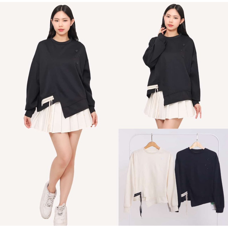 kaos Wanita lengan Panjang/ Sweater wanita korean style /sweater wanita