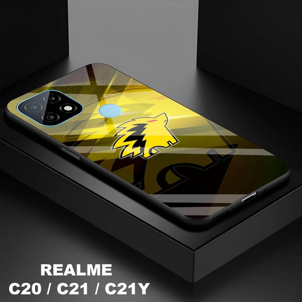 Softcase Kaca Kilau Realme C20 / C21 C21Y - Softcase Kaca Realme C20 / C21 C21Y - Softcase Kaca Kila