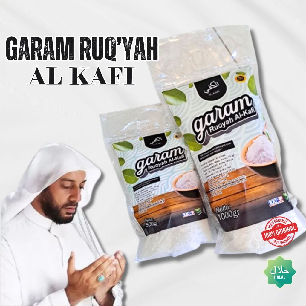 

Garam Ruqyah AL KAFI 100% Original By Mg17official - Kemasan Besar