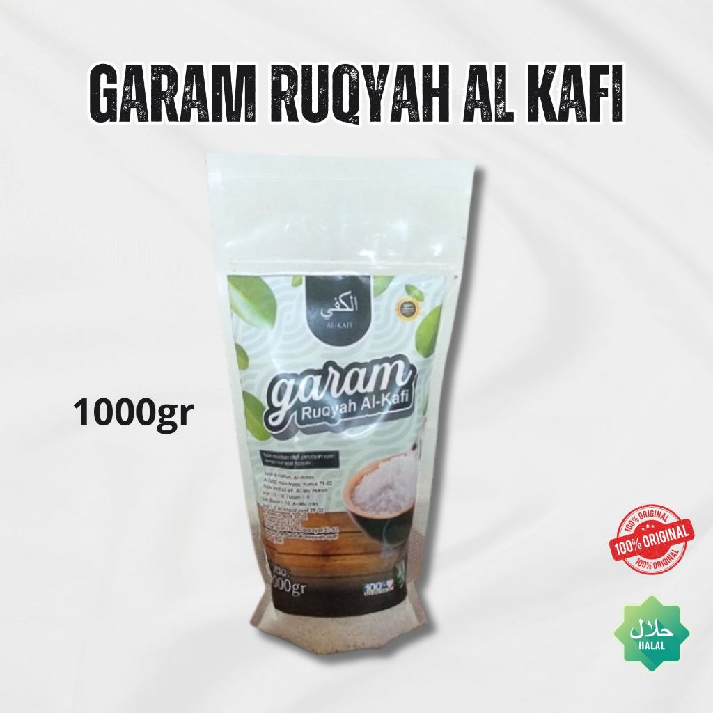 

Garam Ruqyah AL KAFI 100% Original By Mg17official - Kemasan Besar