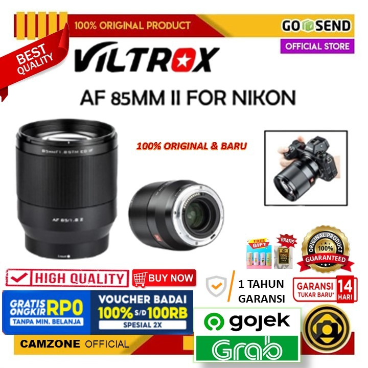 Viltrox AF 85mm f/1.8 Z II for Nikon Z Viltrox AF 85mm f1.8