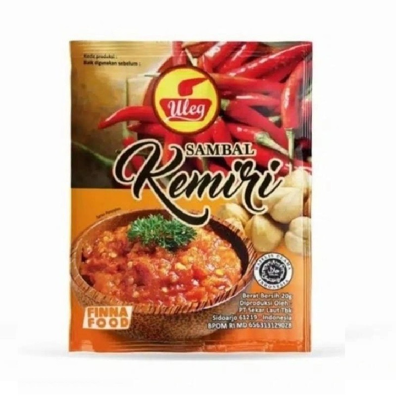 

saus sambel uleg finna kemiri sachet 18