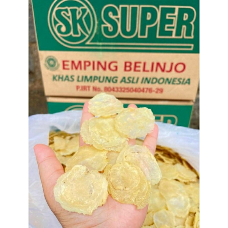 

emping belinjo SK tipis gurih