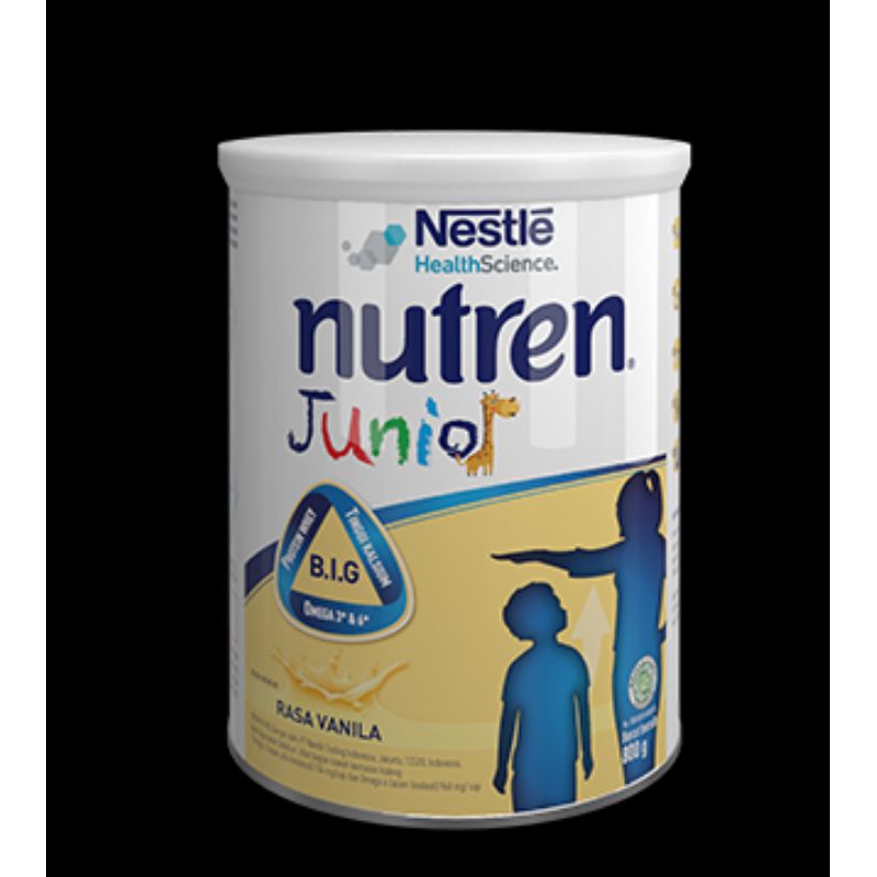 

Nestle Nutren Junior Susu pertumbuhan 1-10 thn Rasa Vanila 400gr/800gr