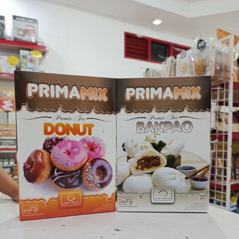 

Premiks Donat dan Bapao Primamix