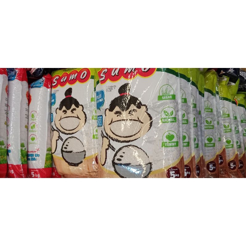 

KTr190 Sumo Beras Premium Merah & Hijau 5Kg Bebas Pestisida