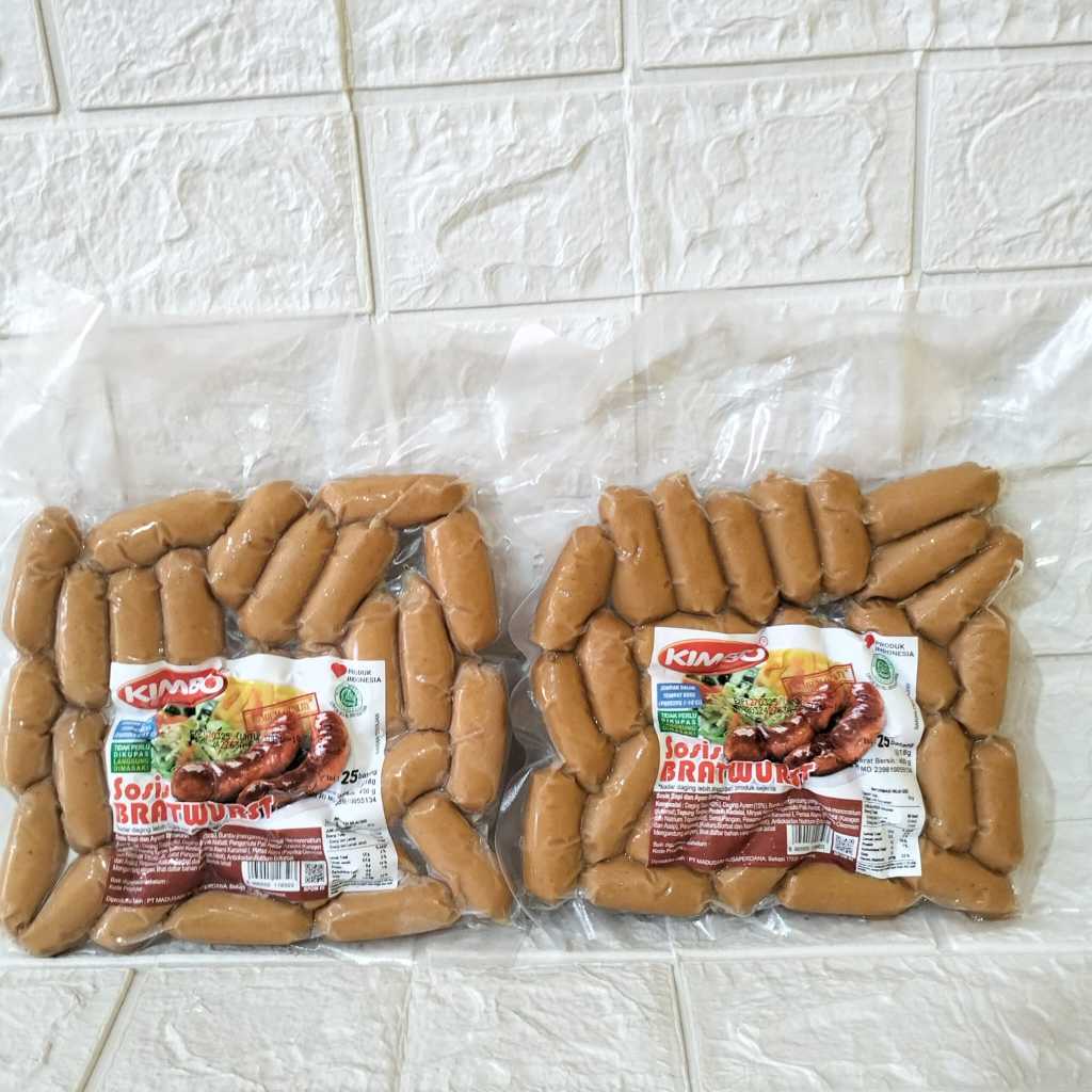 

Kimbo Sosis Cocktail Bratwurst 450gr