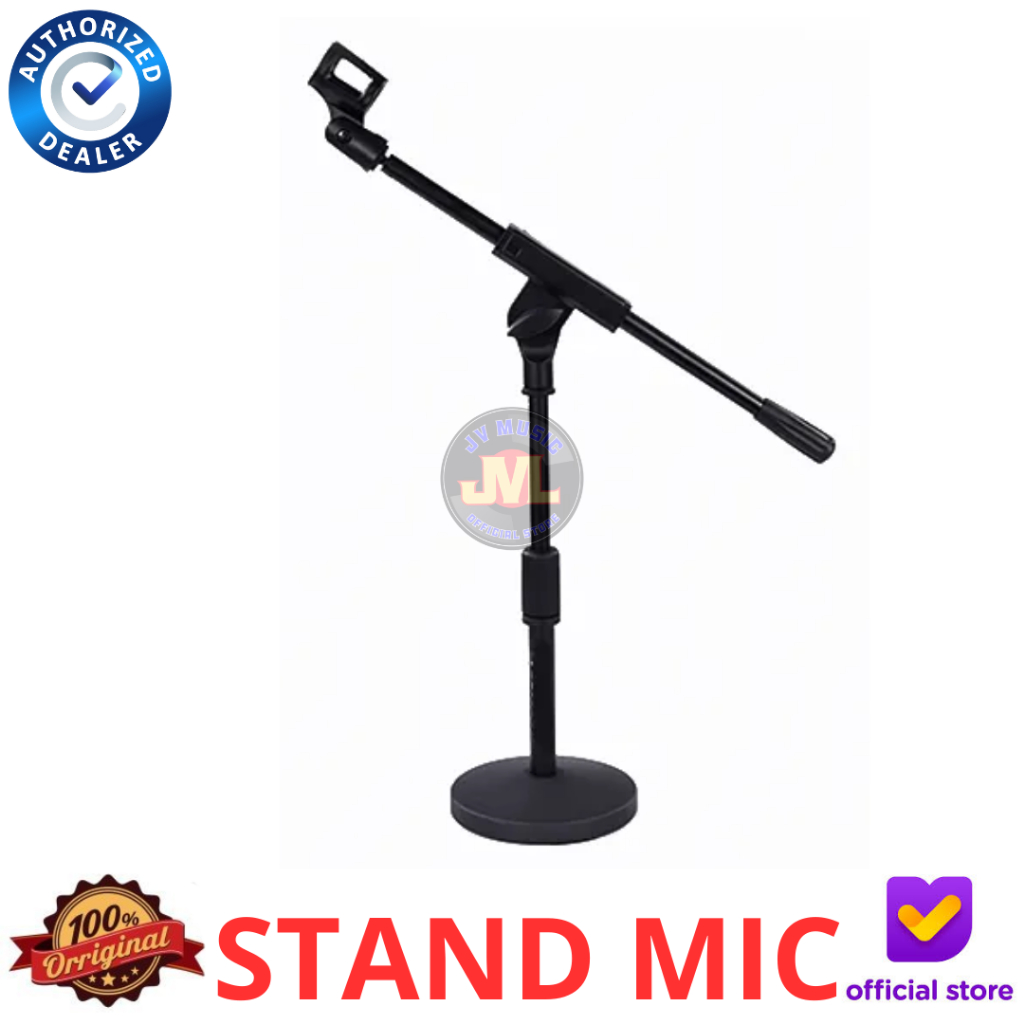 Stand Microphone Pendek Meja Stand Mic Podium