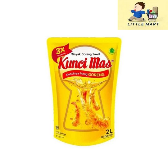 

Kunci Mas 2 Liter Minyak Goreng [1 Pouch]