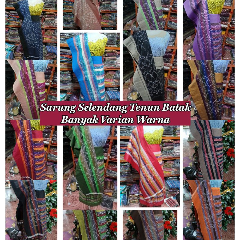 SIMARPISORAN SETELAN ULOS SIMARPUSORAN SONGKET TENUN BUKAN MESIN SONGKET BATAK MURAH