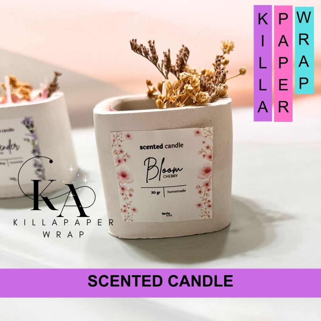 Lilin Aromaterapi - Scented Candle - Lilin Aromatherapy - Lilin Souvenir Lilin Grosir Lilin Wangi Ca