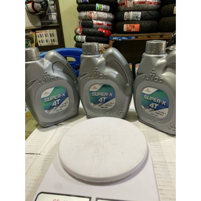 OLI MESIN  JUMBO SUPER X 4T 800ML / OLI JUMBO MESIN SUPER X ORIGINAL