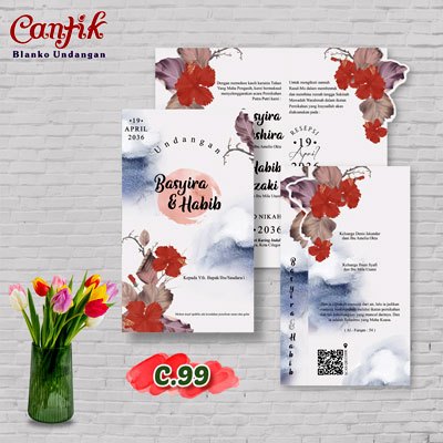 Undangan Pernikahan Cantik 99