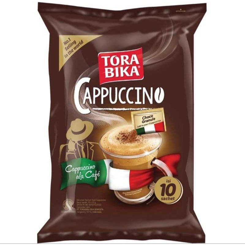 

10 Pcs - TORABIKA Cappuccino Kopi Instan 10 x 25 g
