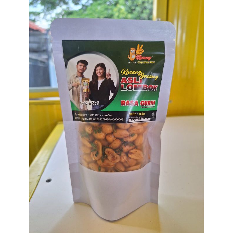 

Kacang Bawang Gurih - 166g