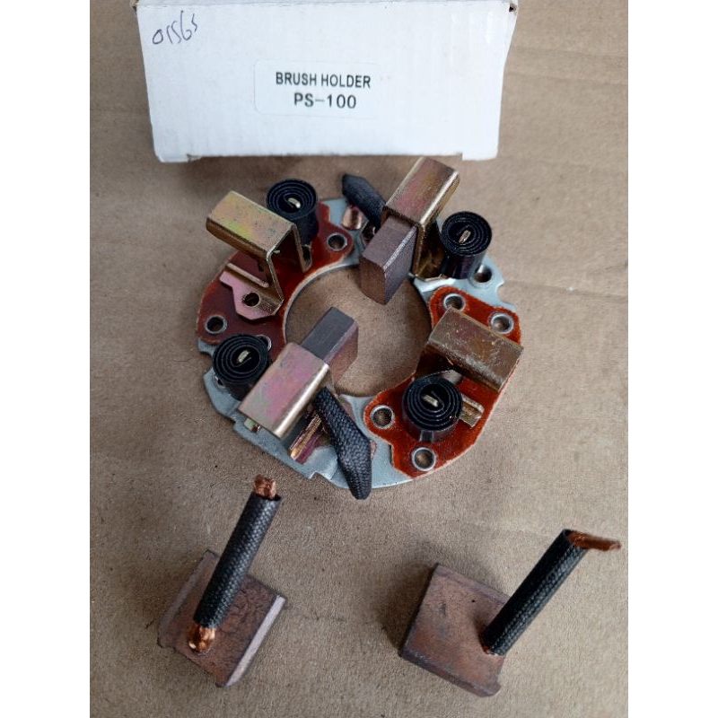 HOLDER STARTER PS 100  PS 120  24V PS100 PS120 CARBON BRUSH