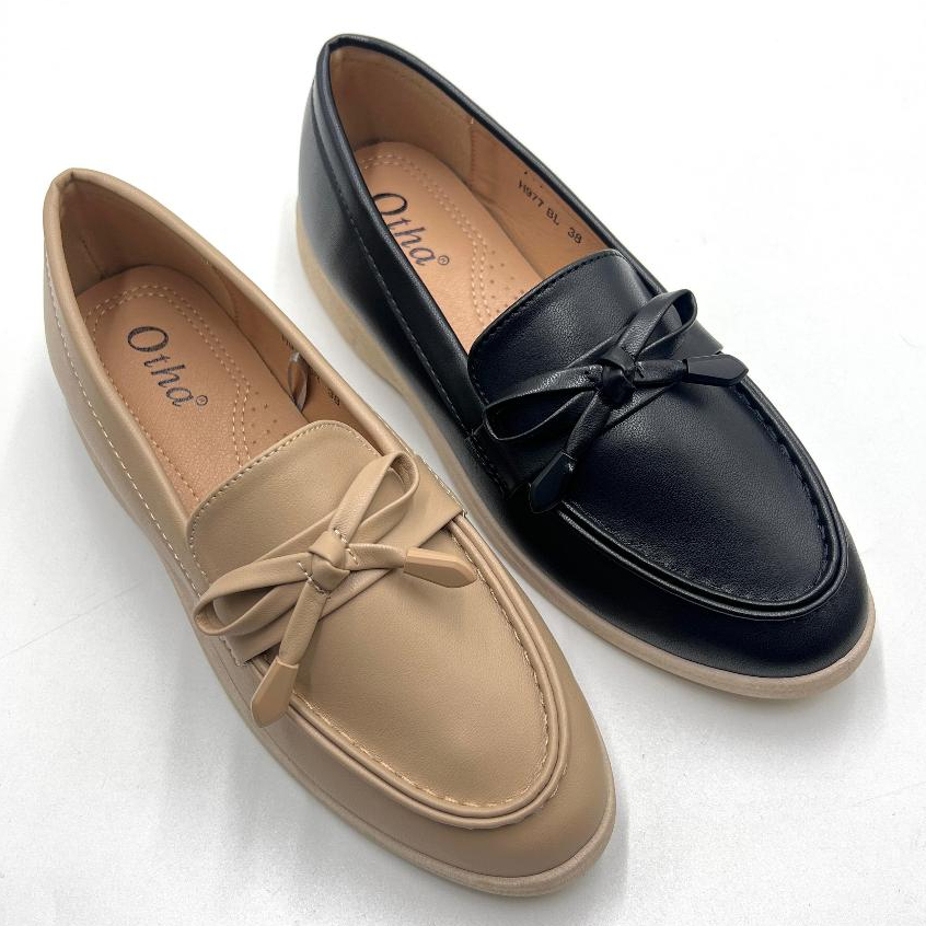 Otha Shoes Sepatu Docmart Wanita - H977 OLH Tinggi Hak 2CM