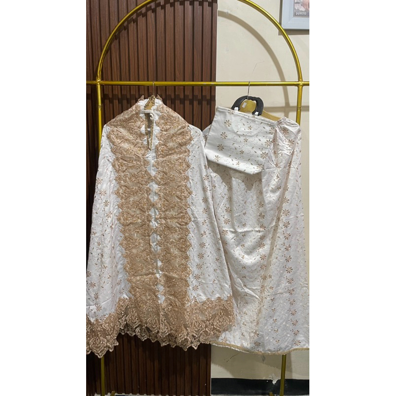 Mukena sujep pengantin| mukena dewasa | mukena premium| mukena mewah bagus