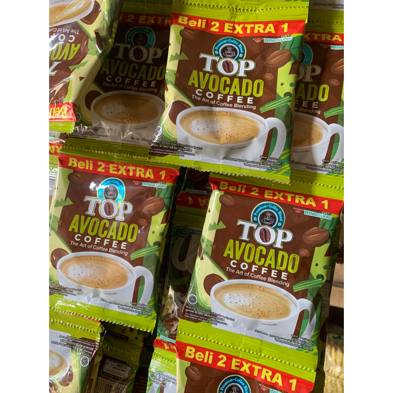 

kopi top avocado top renteng 1 renteng isi 15pcs