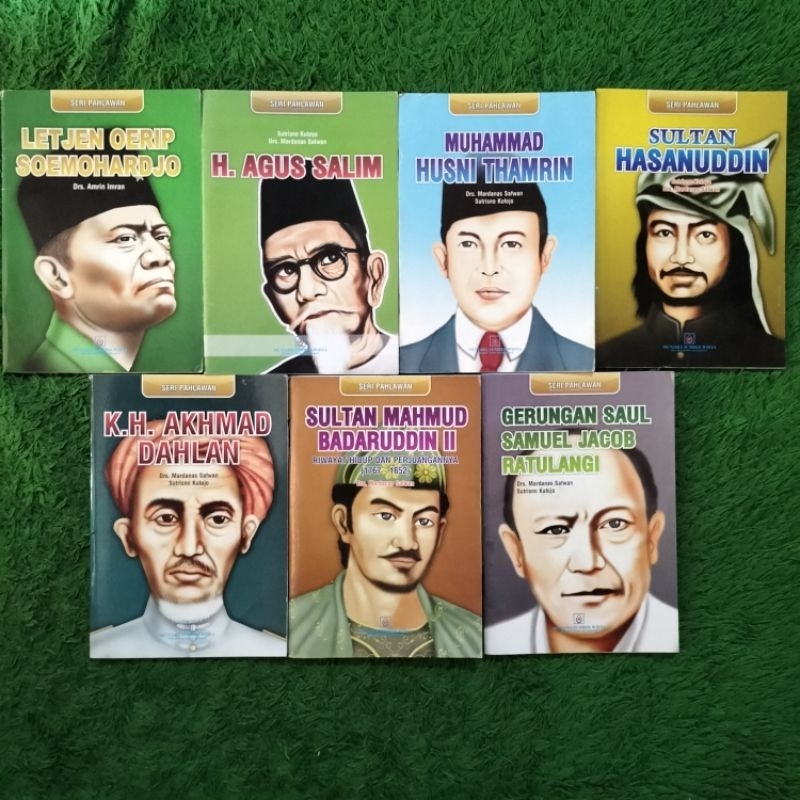 ORIGINAL BUKU TOKOH BIOGRAFI SERI PAHLAWAN GERUNGAN SAUL SAMUEL JACOB RATULANGI SALTAN MAHMUD BADARU