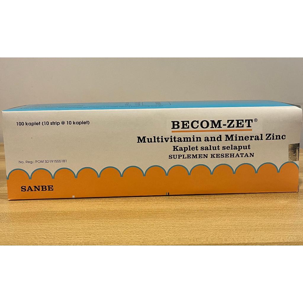 Becom-Zet 1 box @ 10 strip 10 kaplet