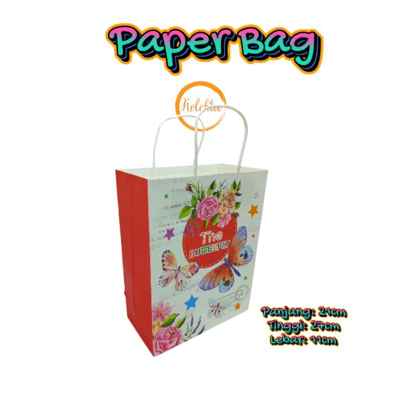 

The Butterfly Paper Bag Paper Bag/ Tas Kertas BG565