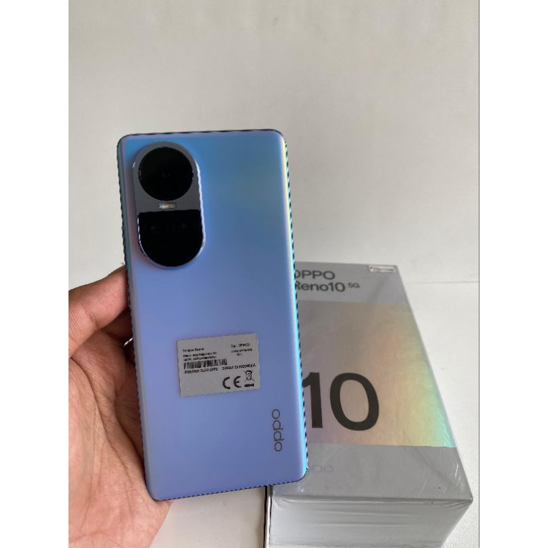 OPPO RENO10 5G 8/256 GB SECOND ORIGINAL GARANSI RESMI