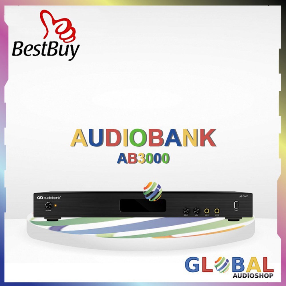 Audiobank 3TB AB-3000 / AB3000 / AB 3000 Player Karaoke isi Lagu 40.000 HDMI Output TU2T