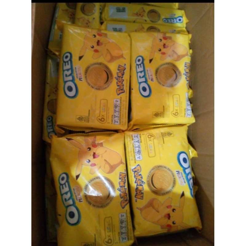 

Oreo pokemon. isi 6 sachet exp 30 Januari 2025
