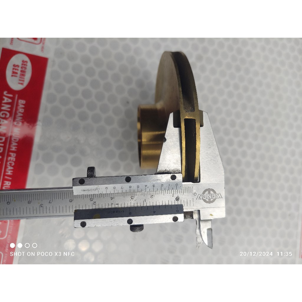 Impeller / impeler Pompa Sentrifugal PS GAM-2 MIURA