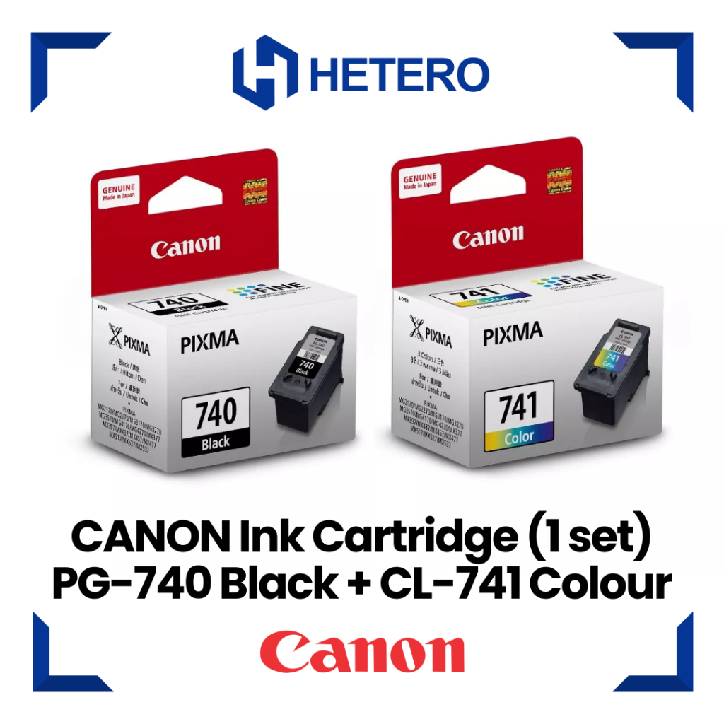 Tinta Canon 740 Black | Canon 741 Color