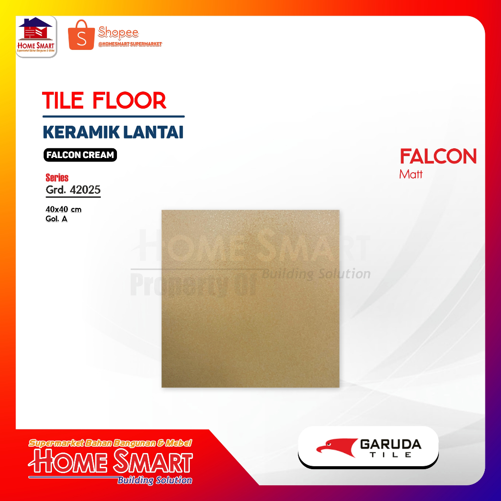 Garuda Tile Doft Keramik lantai 40x40 - Garuda G42025
