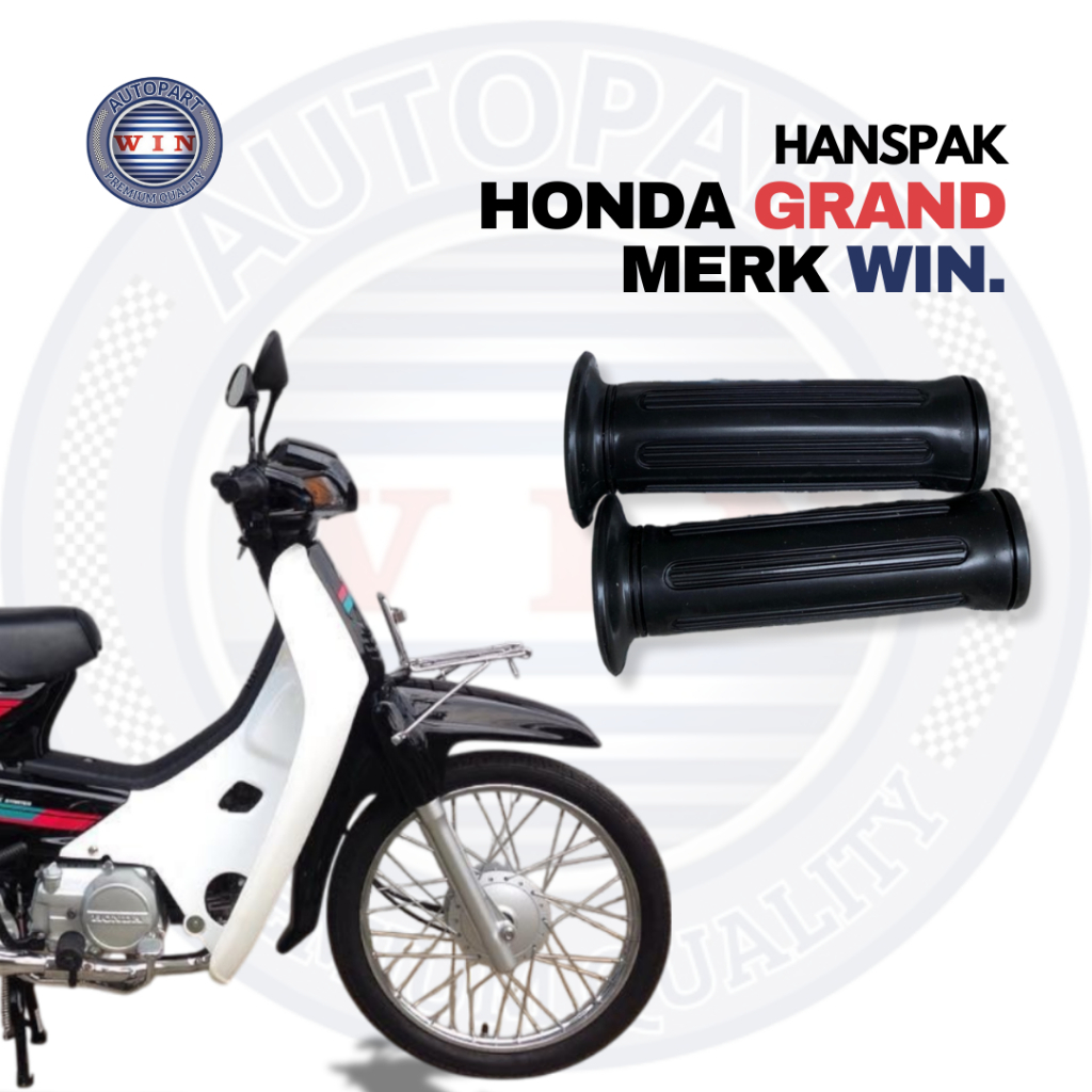 Hanspak Grand || Handgrip Kanan Kiri Honda Grand Star Prima Legenda C700 C800 Merk Win