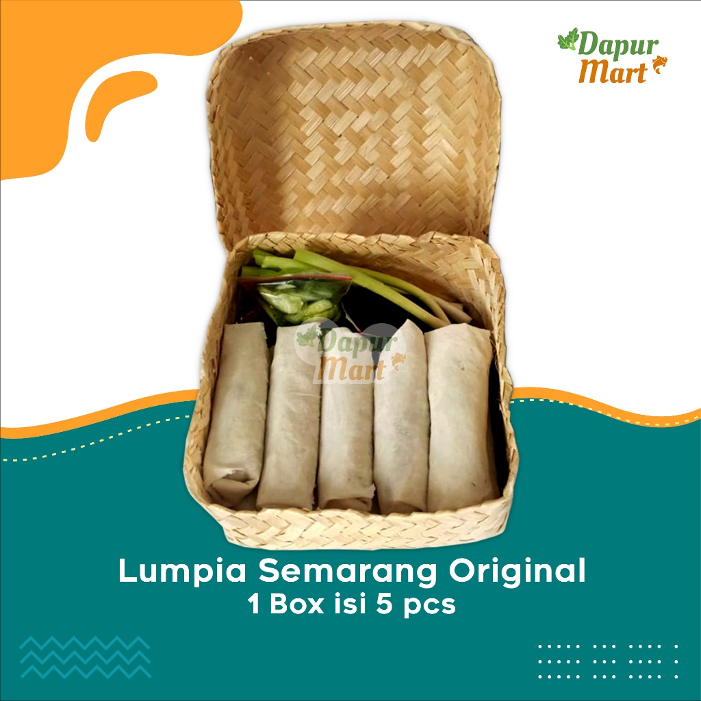 

Lumpia Semarang Asli (5 Pcs) Dijamin Nagih
