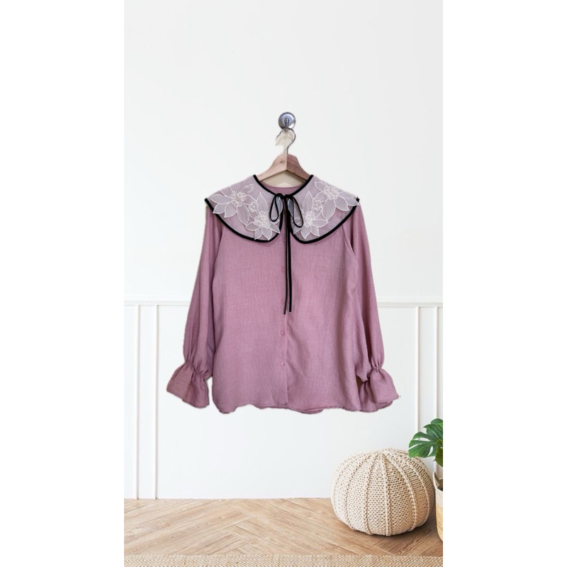 BLOUSE WANITA UNIK lengan panjang