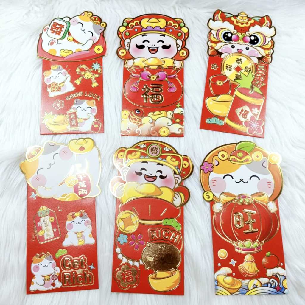 

Angpao Imlek Netral 4200 | Angpau Kertas Ukuran Besar Variasi Bisa Ditarik Unik